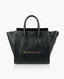 Celine Medium Luggage Smooth Black Leather