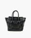 Celine Mini Luggage Smooth Black Leather