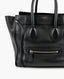 Celine Mini Luggage Smooth Black Leather