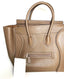 Celine Leather Mouse Mini Luggage Tote Bag