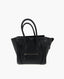 Celine Micro Luggage Grained Calfskin Black