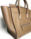 Celine Leather Mouse Mini Luggage Tote Bag