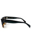 Celine Rectangular Sunglasses Black Havana