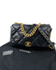 Chanel 19 Maxi Black Lambskin