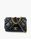 Chanel 19 Maxi Black Lambskin