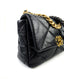 Chanel 19 Small Black Lambskin