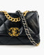 Chanel 19 Small Black Lambskin