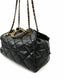 Chanel Pondichery Aged Calfskin Tote Black