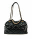 Chanel Pondichery Aged Calfskin Tote Black