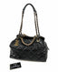 Chanel Pondichery Aged Calfskin Tote Black