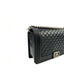 Chanel Boy New Medium Black Caviar Handbag RHW