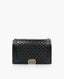 Chanel Boy New Medium Black Caviar Handbag RHW