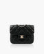 Chanel Urban Companion Small Flap Quilted Black Caviar Bag SHW