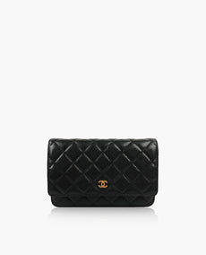 Chanel WOC Black Caviar GHW