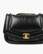 Chanel Coco Cuddle Flap Bag Black Lambskin GHW