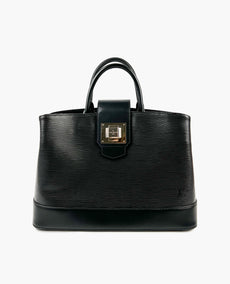 Louis Vuitton Mirabeau Black Epi Leather Bag