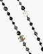 Chanel Pearl CC Necklace Ruthenium Black