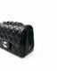 Chanel Mini Rectangular Black Lambskin SHW