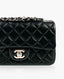 Chanel Mini Rectangular Black Lambskin SHW