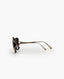 Chanel CC Round Sunglasses Black