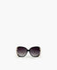 Chanel CC Round Sunglasses Black