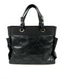 Chanel Black Quilted Coated Canvas Paris Biarritz Grand Shopping Tote Bag