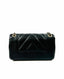 Chanel Flap Bag Black Lambskin Chevron GHW