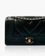 Chanel Flap Bag Black Lambskin Chevron GHW