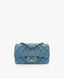 Chanel Mini Rectangular Light Blue Lambskin GHW