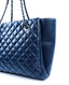 Chanel Tote Bag in Navy Blue Lambskin RHW