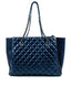 Chanel Tote Bag in Navy Blue Lambskin RHW