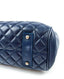 Chanel Tote Bag in Navy Blue Lambskin RHW