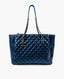 Chanel Tote Bag in Navy Blue Lambskin RHW