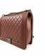 Chanel Large Boy Heavy Stitched Chestnut RHW