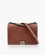 Chanel Large Boy Heavy Stitched Chestnut RHW