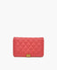 Chanel WOC Coral Pink Caviar GHW The Boy Lock