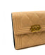 Chanel Caviar Quilted Boy Wallet Beige Clair