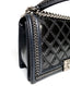 Chanel Boy New Medium Quilted Top Handle Black