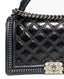 Chanel Boy New Medium Quilted Top Handle Black