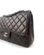 Chanel Timeless Jumbo Single Flap Brown Caviar SHW