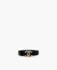 Chanel Crystal CC Buckle Belt 80 Black