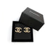 Chanel CC Earrings with Crystals