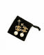 Chanel Gold CC Pearl Drop Earrings