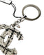 Chanel CC Silver Key Charm