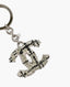 Chanel CC Silver Key Charm