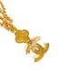 Chanel Vintage CC Logo Chain Necklace Gold-Tone