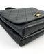 Chanel Calfskin Double Pocket Bag  Black CHW