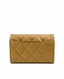 Chanel Small Flap Wallet Caviar Dark Beige 2022 CHW