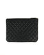 Chanel Boy Quilted O - Case Black Caviar CHW