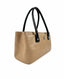 Chanel Cerf Tote Bag Beige Caviar Leather SHW